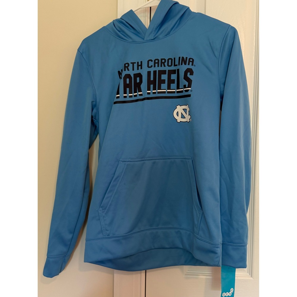 Gen2 UNC North Carolina Tar Heels Youth Hoodie Blue Sweatshirt L 14/16 NEW